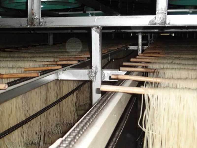 米粉烘干自动流水线